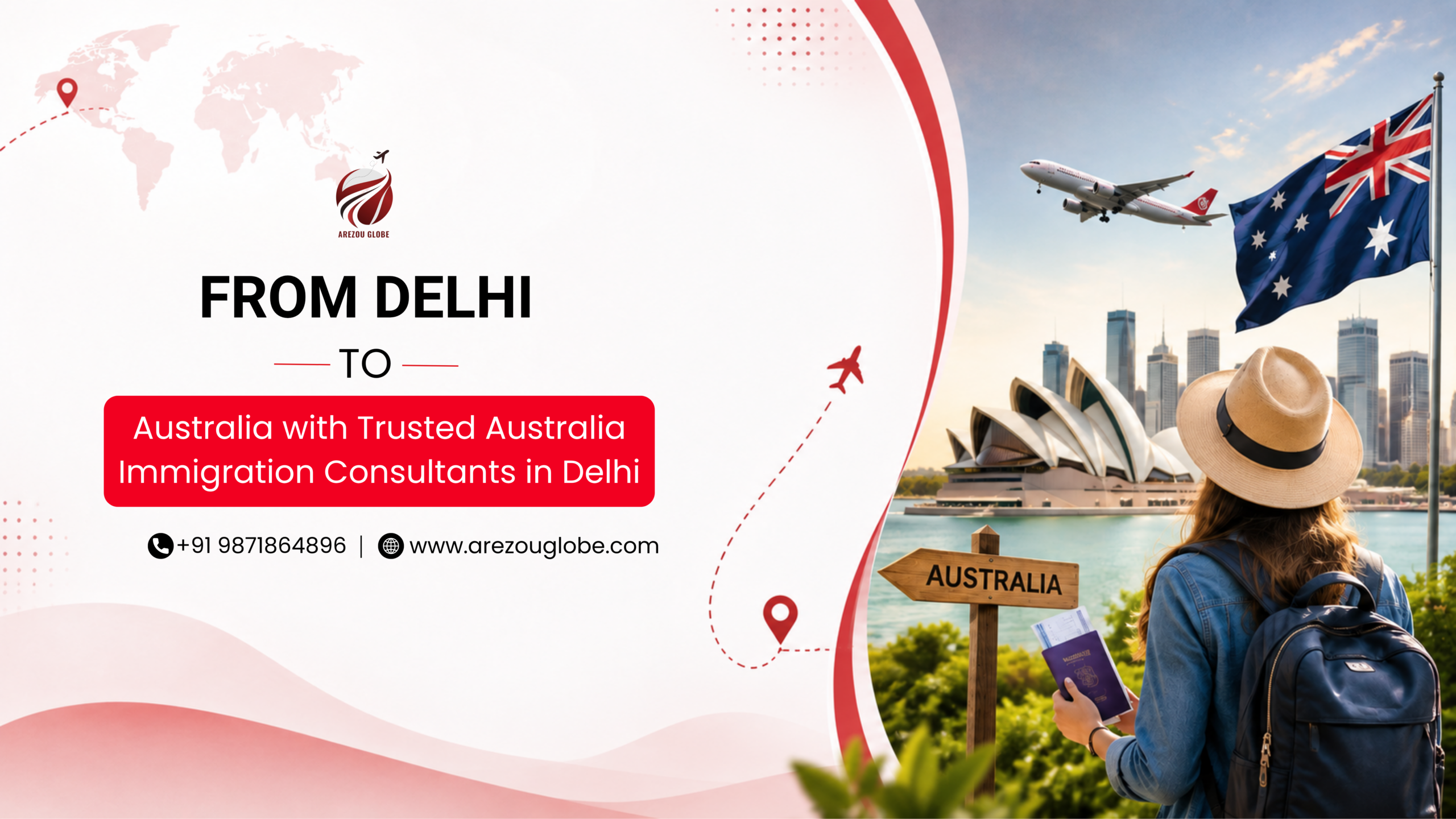 From Delhi to Australia with Trusted Australia Immigration Consultants in Delhi