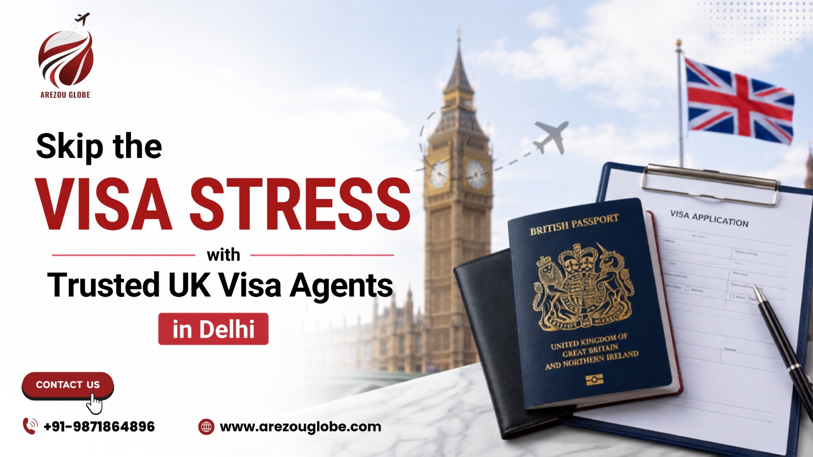 Skip the Visa Stress with Trusted UK Visa Agents in Delhi