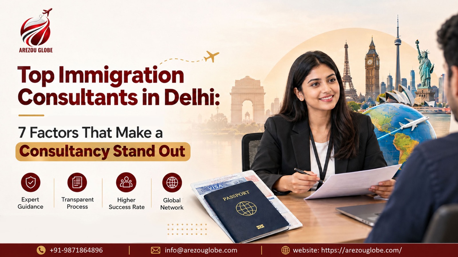 Top Immigration Consultants in Delhi: 7 Factors That Make a Consultancy Stand Out 