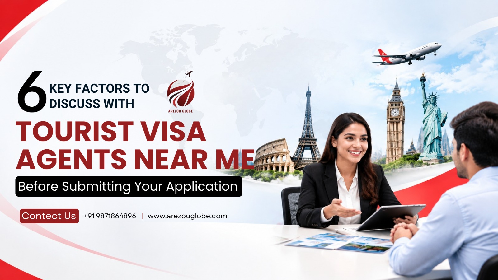 6 Key Factors to Discuss with Tourist Visa Agents Near Me Before Submitting Your Application 